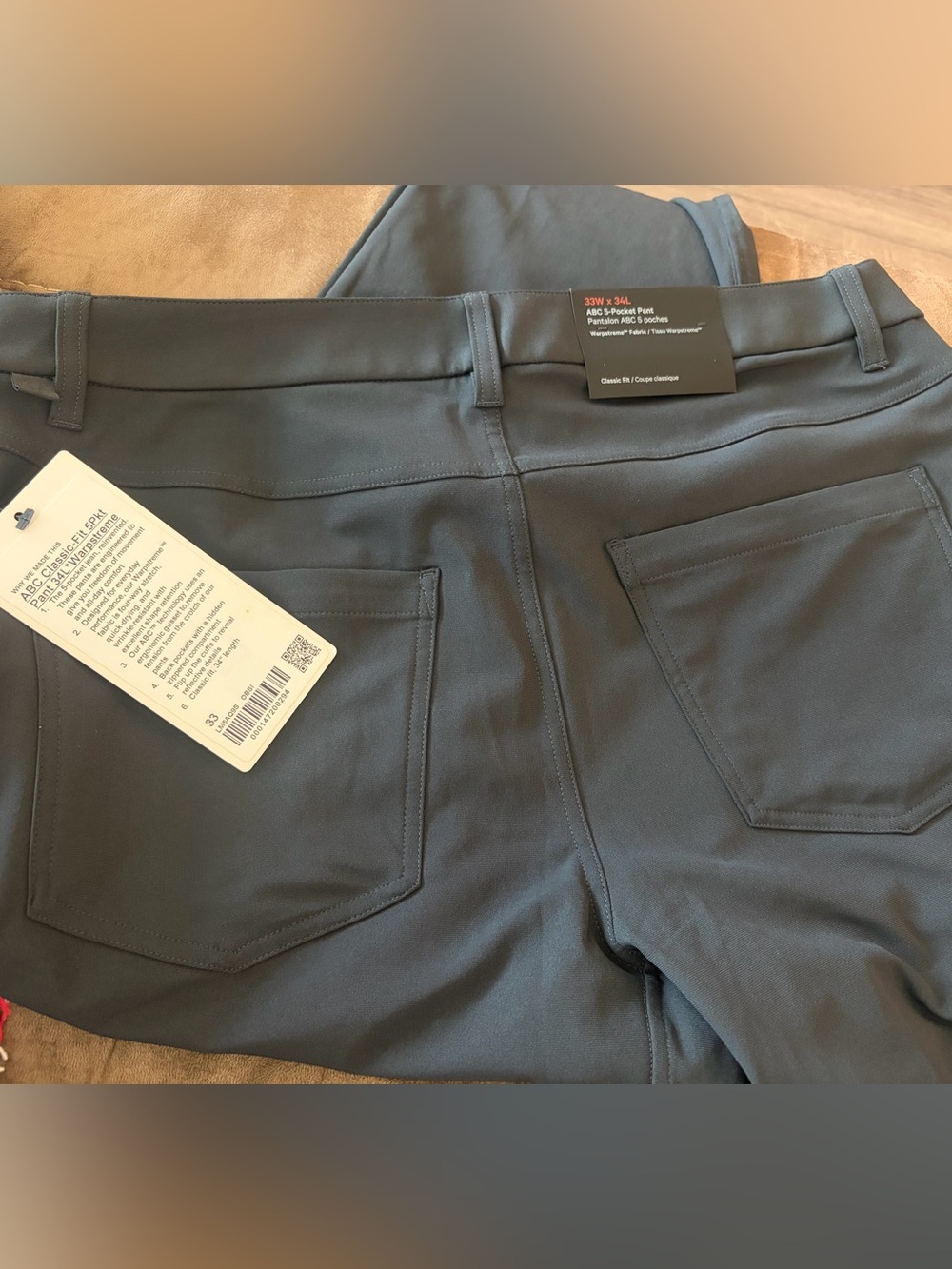 ABC classic fit 5 pocket pant - Warpstreme